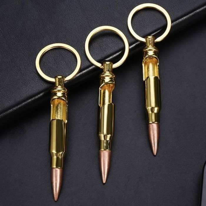 Bullet-Shape Bottle Opener Keychain: Best Gifts For Veterans