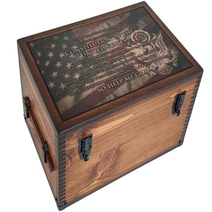 A Military Memento Box: thank you gifts for veterans
