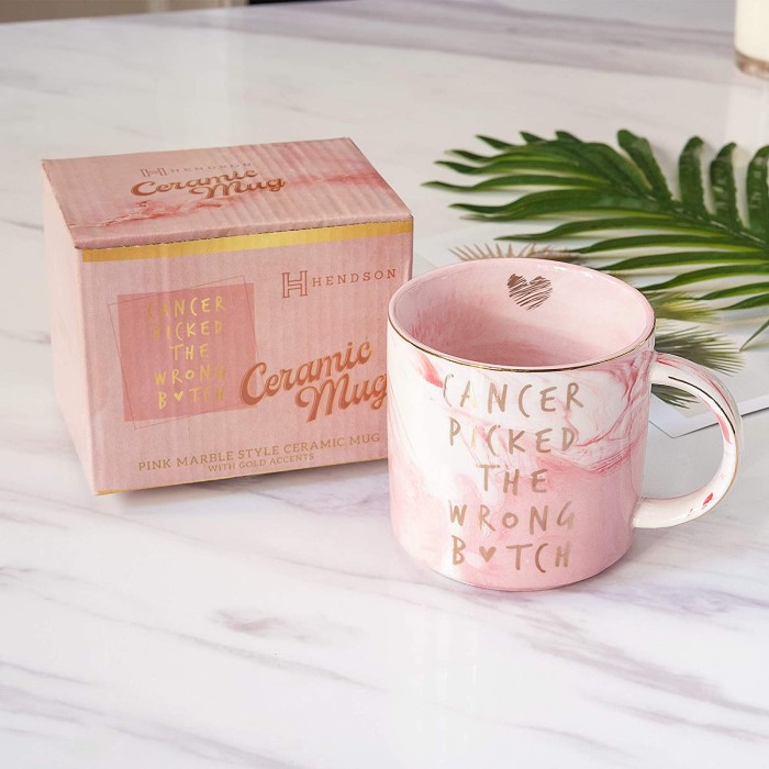 Coffee Cup With Inspirational Words: Inspirational Gifts For Cancer Patients