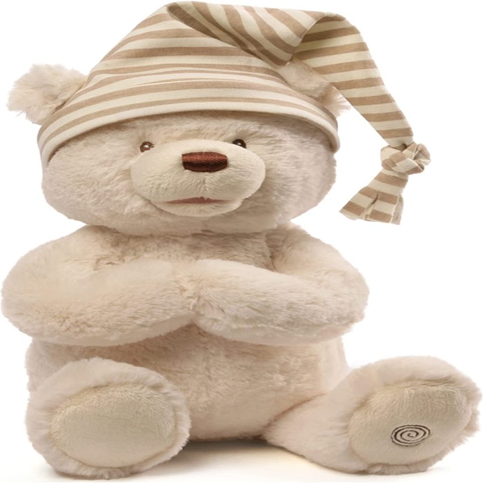 Sleepy Bear With Meaningful Messages: Inspirational Gifts For Cancer Patients