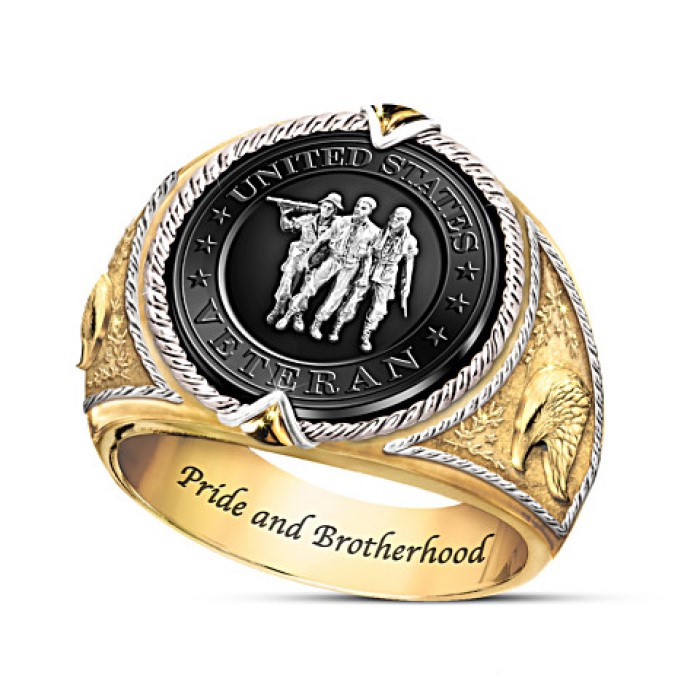 Magnificent Ring: Charming Gifts For Retied Army Veterans