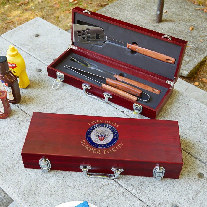 Grilling Tools Set - The Best Military Retirement Gifts