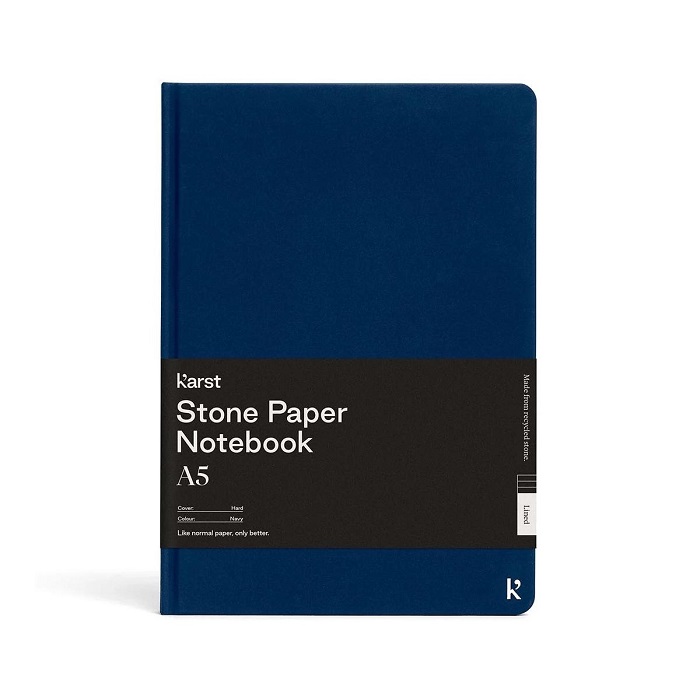 Gift Ideas For Him - Hardcover Stone Paper Notebooks