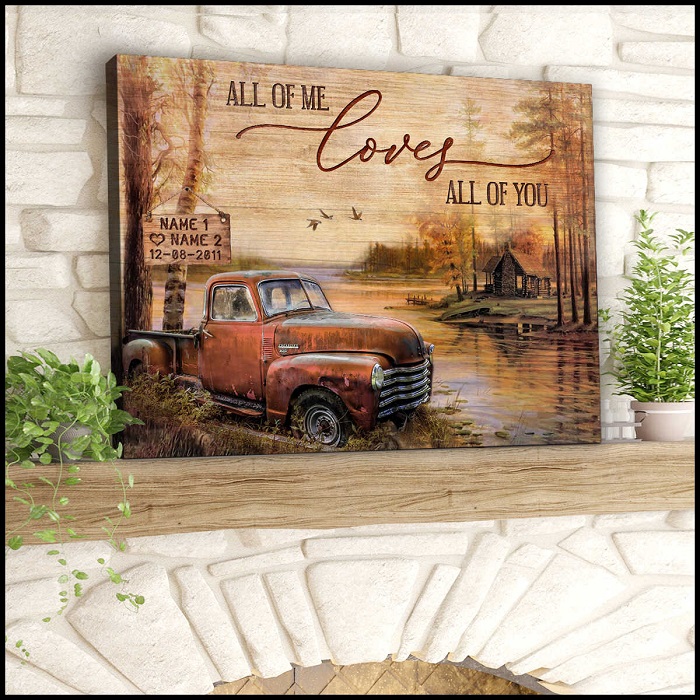 Birthday Gift Ideas For Him - Custom Canvas Print