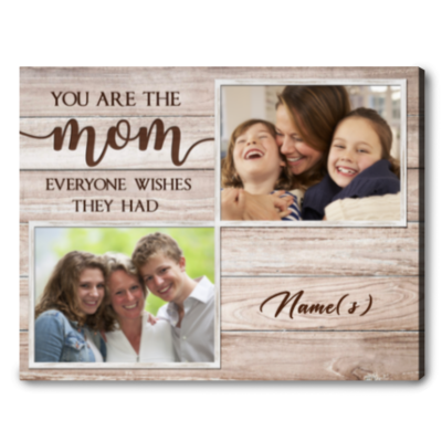 customized mother's day gift perfect gift for mothers day canvas print 01