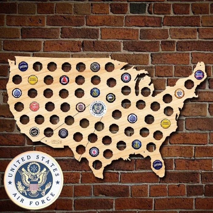 Map Of Beer Caps