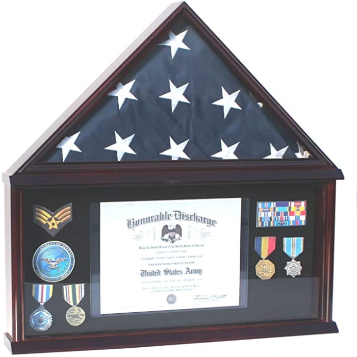 Shadow Box For Air Force Retirement Gifts