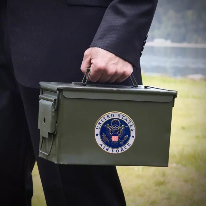 An Ammo Can: Amazing Air Force Retirement Gift Ideas