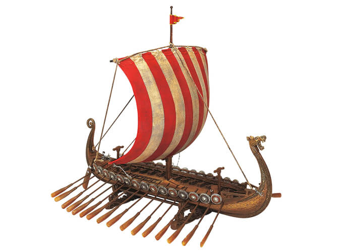Viking Gifts For Him - A Collectible Viking Longship