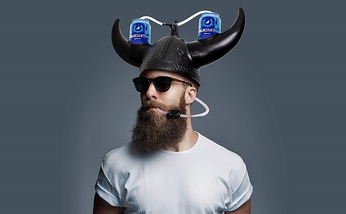 Viking Gift For Him - Helmet for Viking Beer