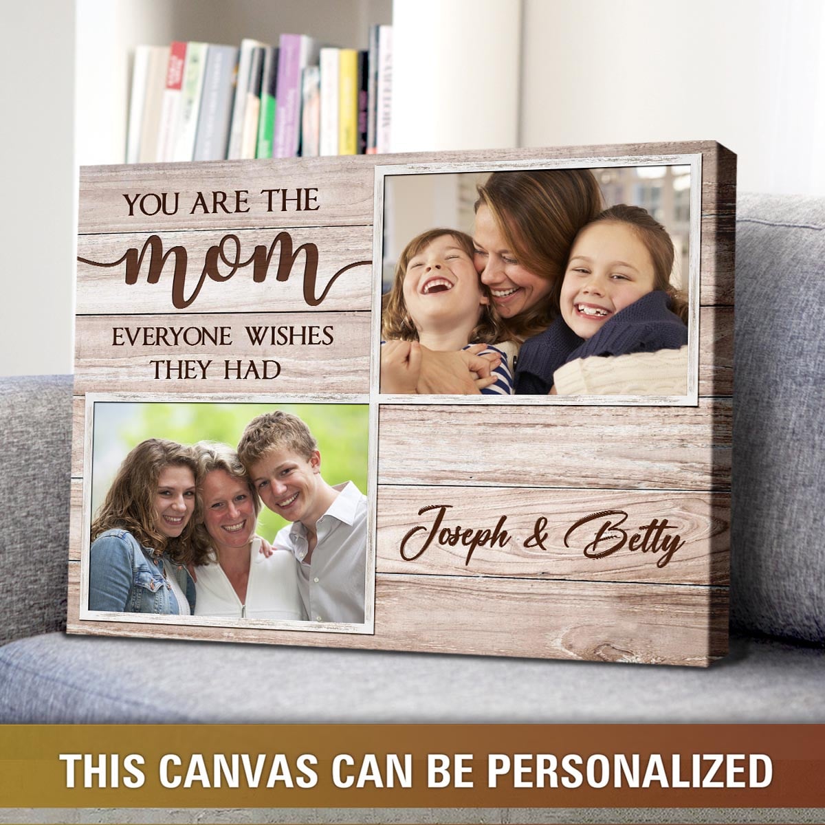 Mother's Day Gift, First Time Mom Gift, I'm As Lucky As Can Be Canvas,  Mother's Day Presents 2023 - Stunning Gift Store