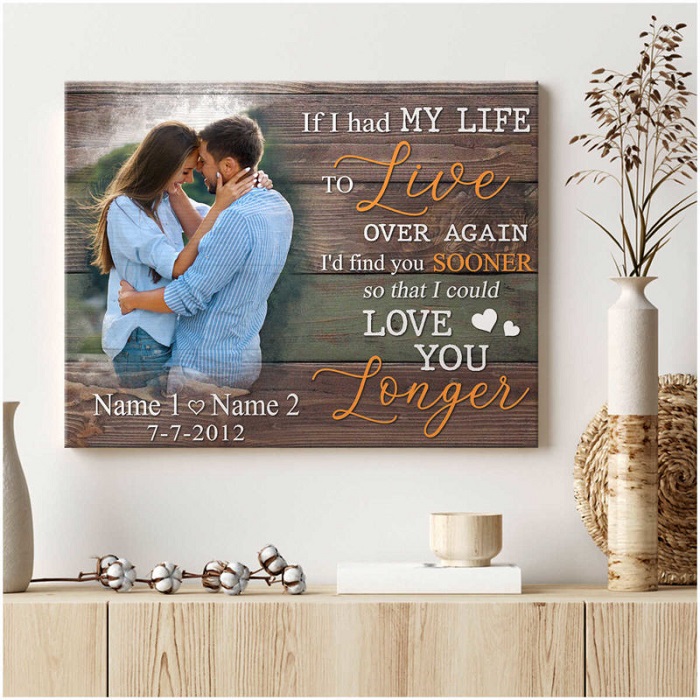 Personalized Wall Art Decor Gift For Your Husband