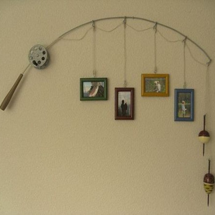 Valentines Day Gift for Him, Fishing Decor, Gift for Husband