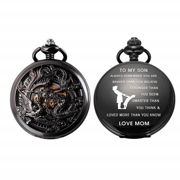 Best Gifts For Truck Drivers - A Customized Pocket Watch