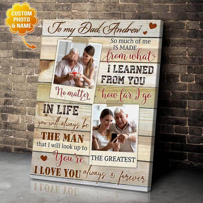 Christian Father'S Day Gifts - Christian Father And Daughter Print