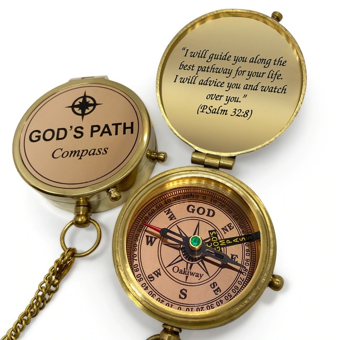 Father'S Day Gift For Church Members - God’s Path Compass