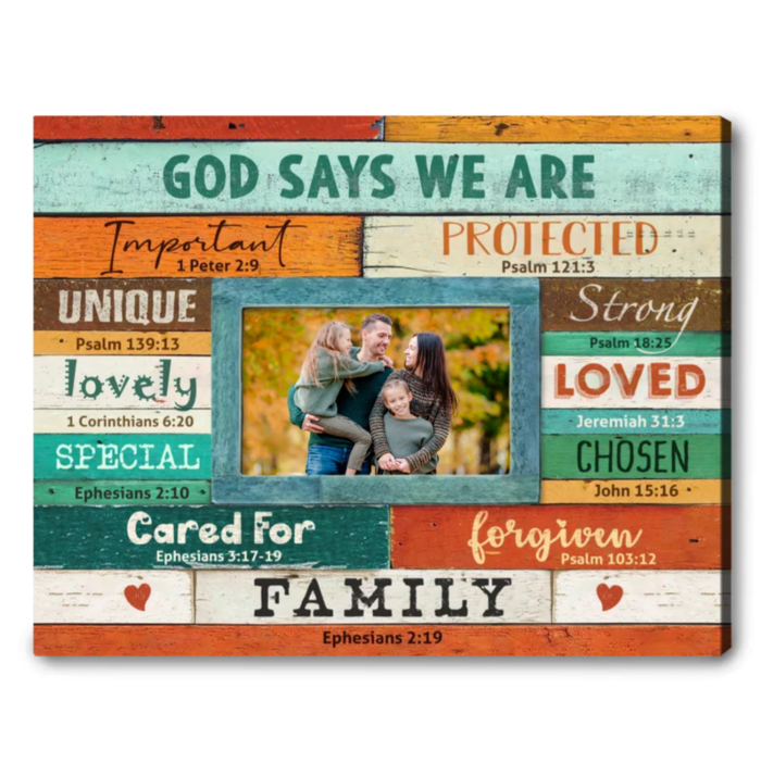Christian Father'S Day Gifts - Personalized Christian Wood Wall Art