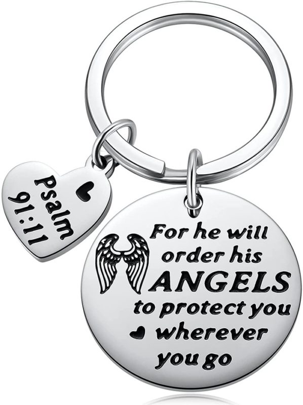 Christian Father'S Day Gifts - Bible Verse Keychain