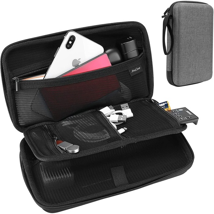 Best Father's Day Gifts Under $50 - ProCase Hard Travel Tech Organizer Case Bag for Electronics