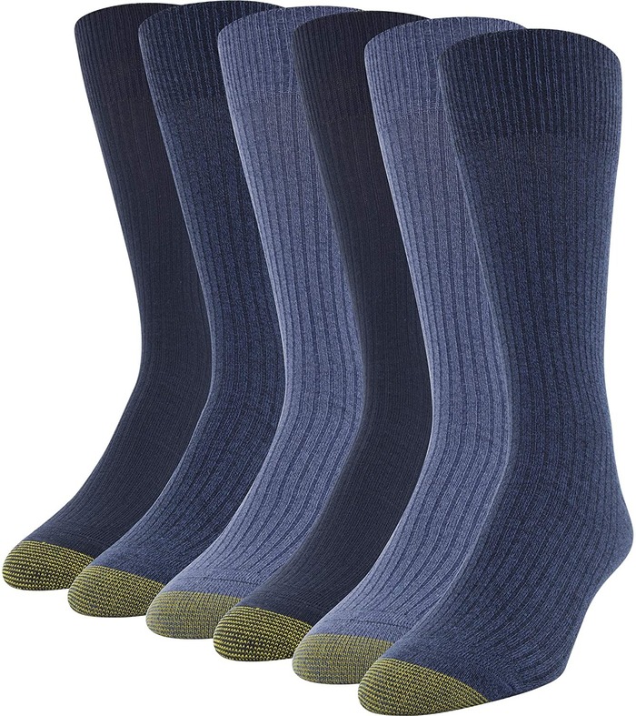 Father'S Day Gift Under $50 - Mens Gold Toe 6Pk. Athletic Crew Socks 