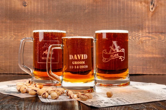 Beer Glassware - Personalized Gift For Your Special Guy