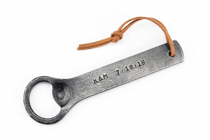 Hand Forged Bottle Openers With Personalization