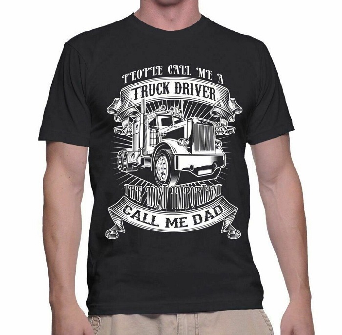 Good Gifts For Truck Drivers - T-shirt Trucker