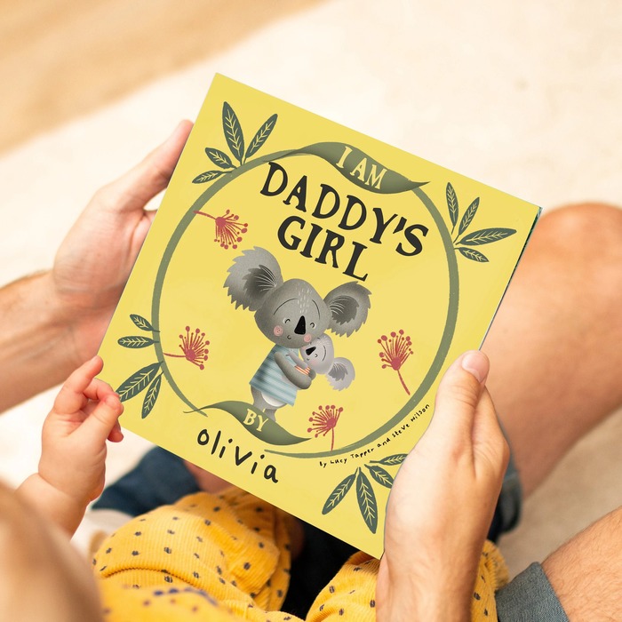 Father'S Day Gift For New Dad - Daddy’s Boy/Girl Book 