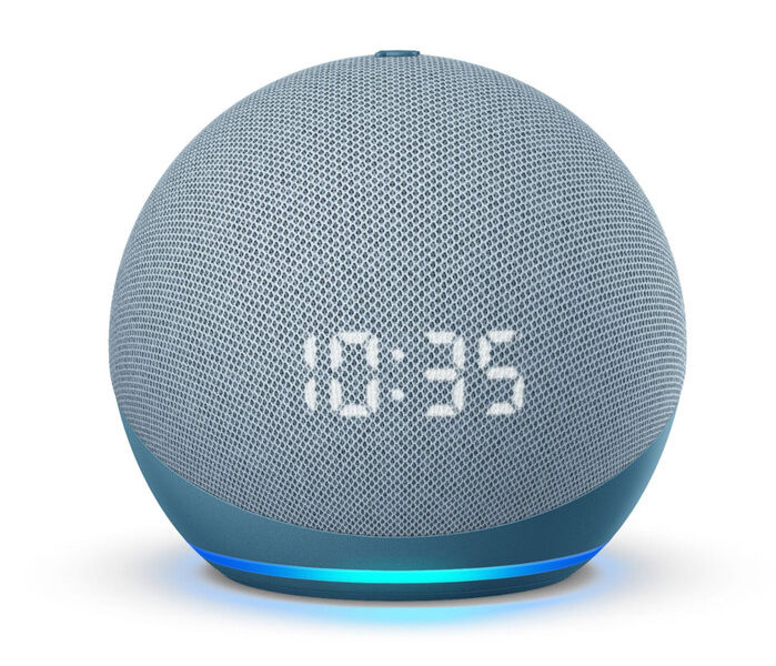 Father’s Day gifts for new dads - Amazon smart speaker and clock