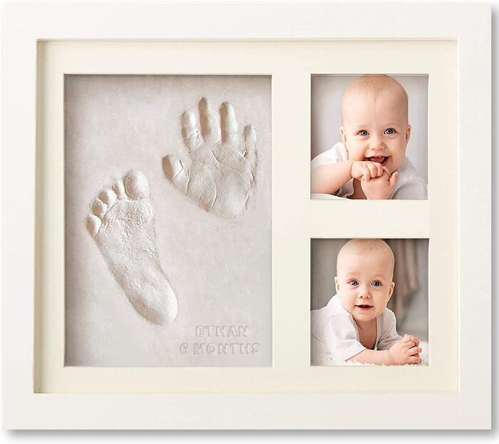 First Father's Day Gift for New Dad, Baby Footprint & Daddy