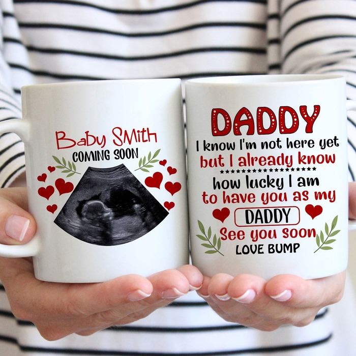 Father's Day gift for new dad - Photo Coffee Mug
