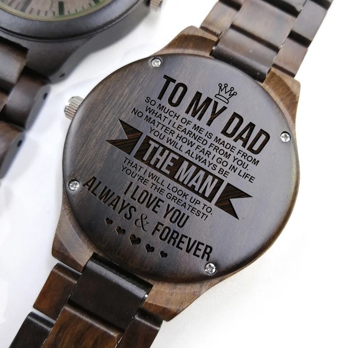 Father'S Day Gift For New Dad - Engraved Watch