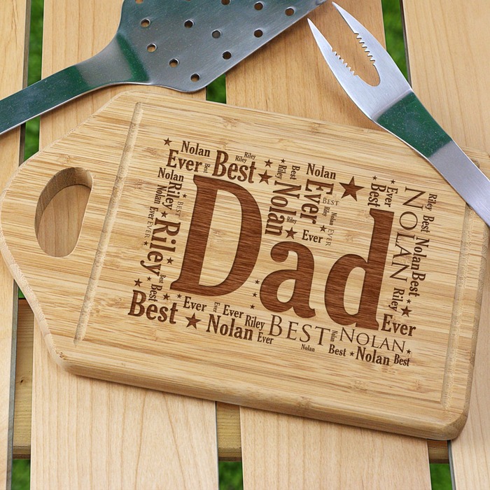 Father's Day gift for new dad - Cutting Board