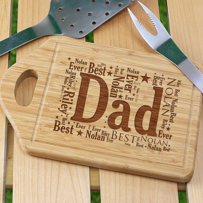 Father'S Day Gift For New Dad - Customized Cutting Board