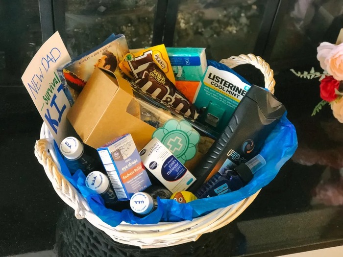 Father's Day gift for new dad - DIY New Dad Survival Kit