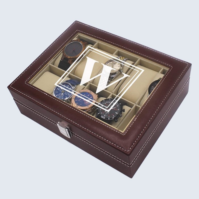 Personalized Father's Day Gifts: Display Watch Box