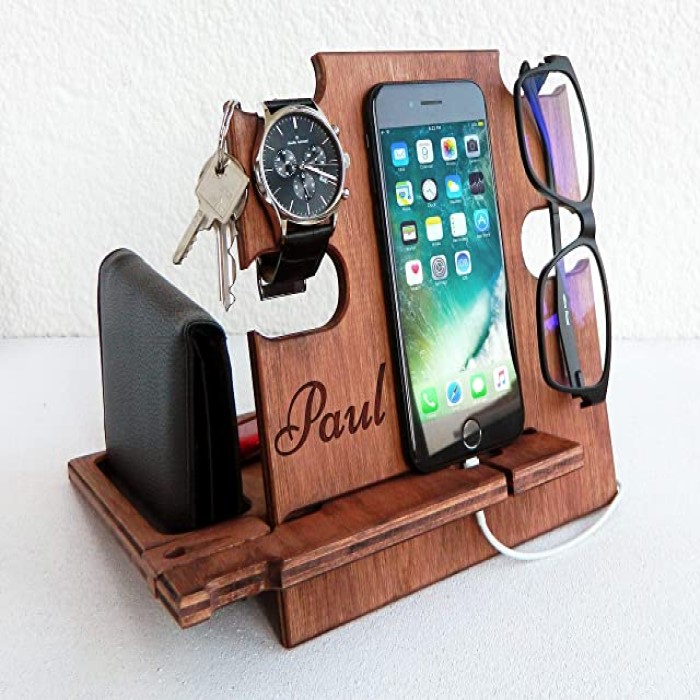 A Charging Dock: Personalized Gifts For Father