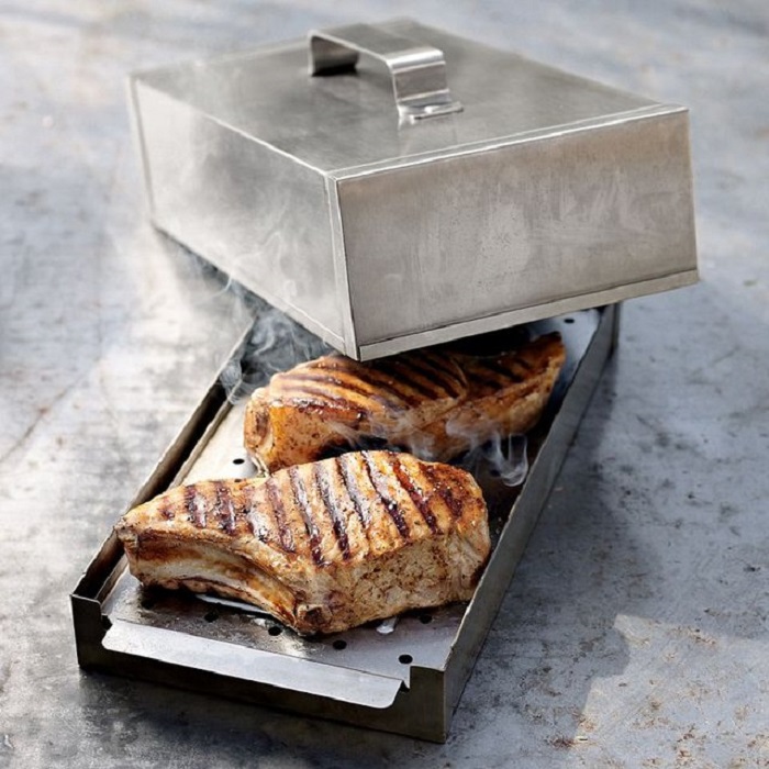 Gifts For Men Who Like To Cook - Stainless-Steel Smoker Boxes
