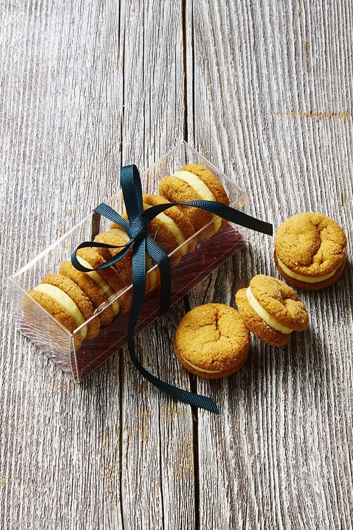 Father’s Day gifts for grandpa - Meyer Lemon and Pistachio Sandwich Cookies