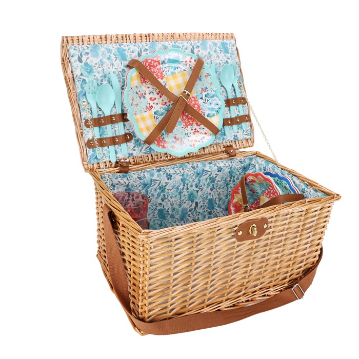Picnic Basket Emergency Kit - sentimental gift for grandpa.