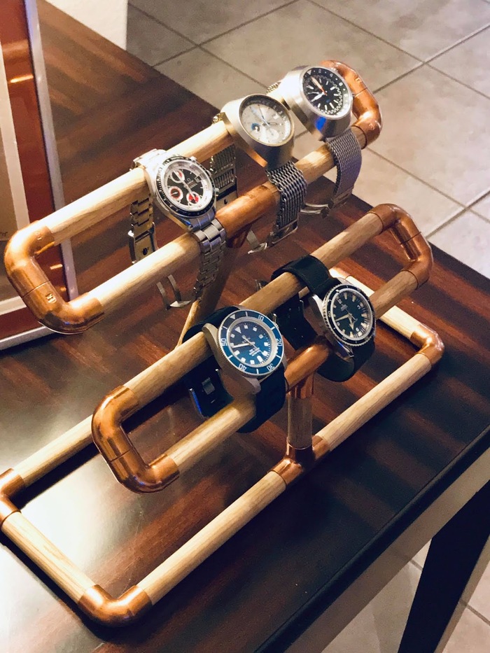 DIY Watch Stand - perfect gift for grandpa.