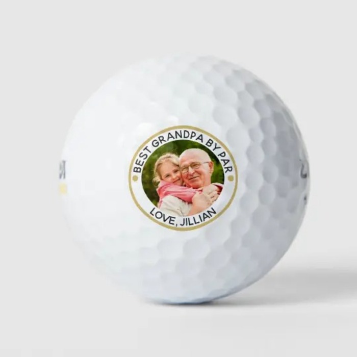 Father’s Day gifts for grandpa - Personalized Golf Balls