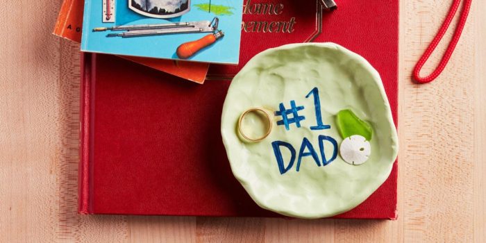 Father’s Day gift for grandpa - #1 Dad Pinch Bowl