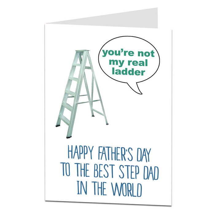 Gift Ideas For Stepdad'S Day - Father'S Day Card For Stepdad Who Has A Sense Of Humor