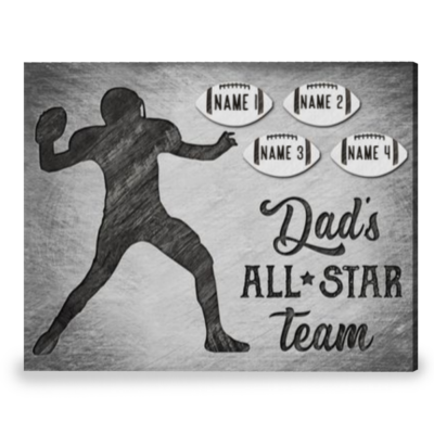 football father's day gift football dad gift personalized father's day gift
