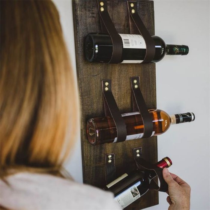 Homemade Father's Day Gift: DIY Wine Rack home decor