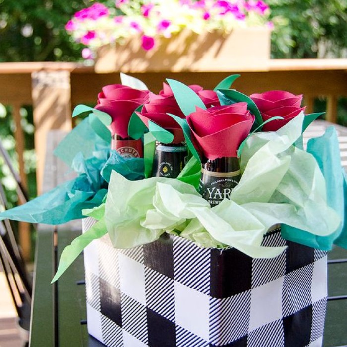 Beer Bouquet: Creative Father's Day DIY Gifts