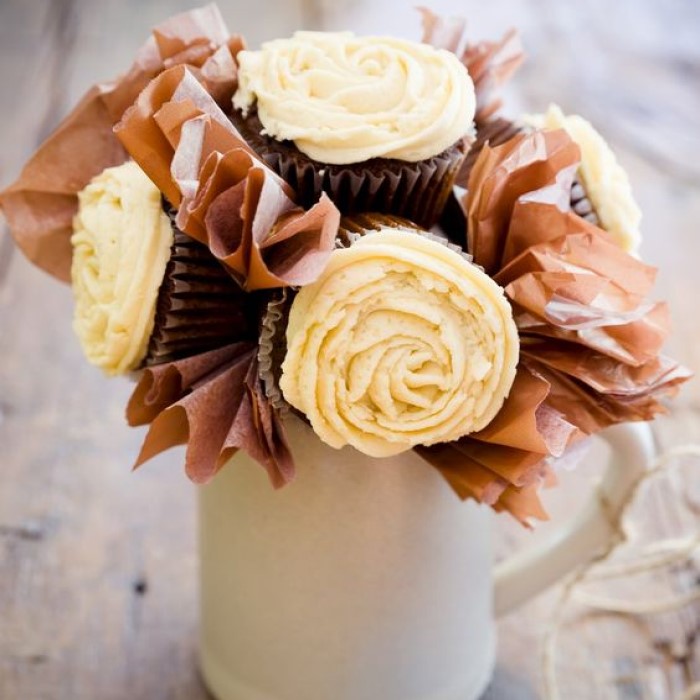 Bouquet Of Cupcakes.