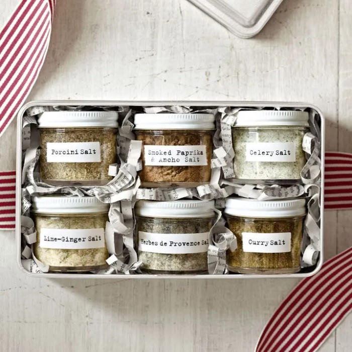 A Salt Gift Basket Almost Makes Perfect Diy Father'S Day Gift.