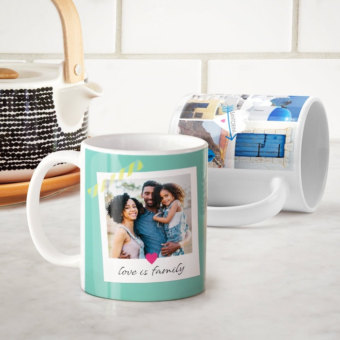 Adorable photo mug for new dad